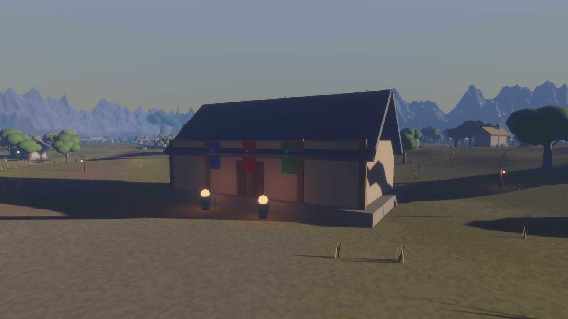 The guild hall, a gathering place for heroes